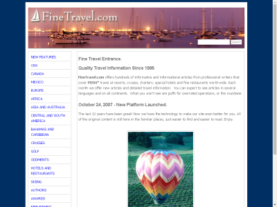 Thumbnail for Fine Travel resource