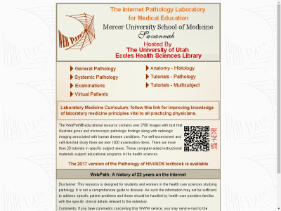 Thumbnail for WebPath: The Internet Pathology Laboratory for Medical Education resource
