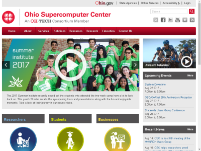 Thumbnail for Ohio Supercomputer Center resource