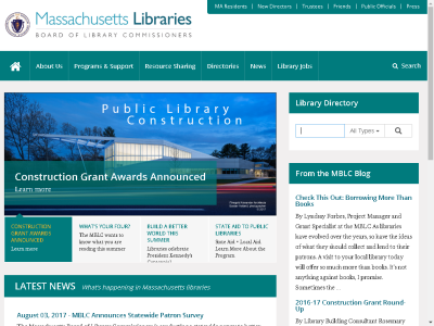 Thumbnail for Massachusetts Library and Information Network (MLIN) resource
