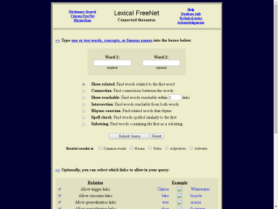 Thumbnail for Lexical FreeNet resource