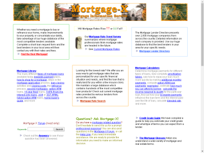 Thumbnail for Mortgage-X resource