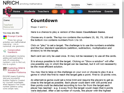 Thumbnail for Countdown resource