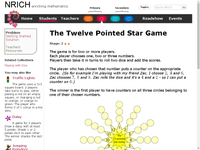 Thumbnail for The Twelve Pointed Star Game resource