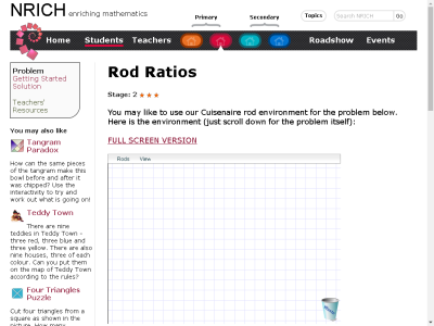 Thumbnail for Rod Ratios resource