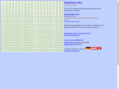 Thumbnail for Eratosthenes' sieve resource