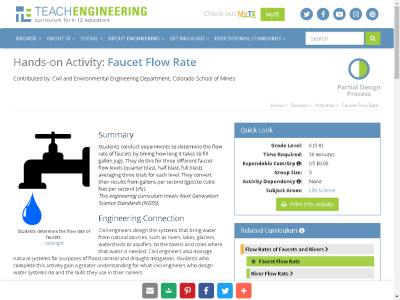 Thumbnail for Faucet Flow Rate resource