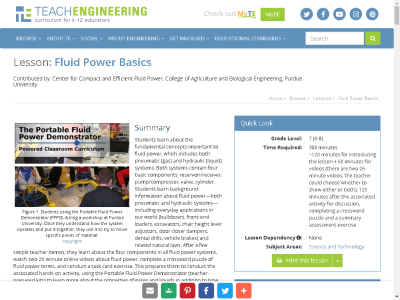 Thumbnail for Fluid Power Basics resource