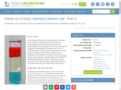 Thumbnail for Density Column Lab - Part 2 resource
