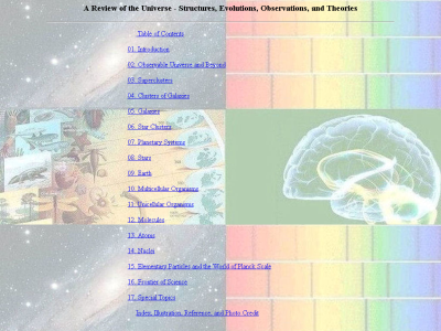 Thumbnail for A Review of the Universe - Structures, Evolutions, Observations, and Theories resource