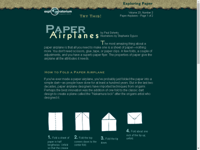 Thumbnail for Paper Airplanes resource