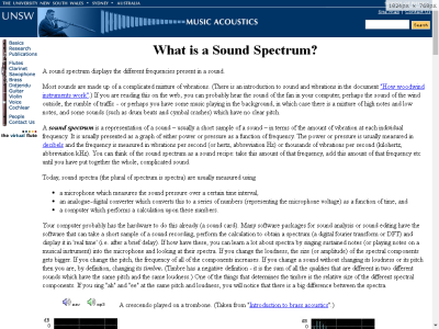 Thumbnail for Physclips: What is a Sound Spectrum? resource