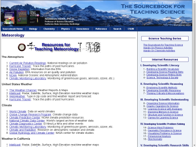 Thumbnail for Resources for Teaching Meteorology resource