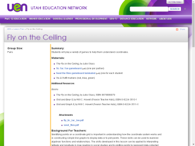Thumbnail for Fly on the Ceiling resource