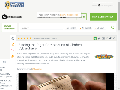 Thumbnail for Finding the Right Combination of Clothes resource
