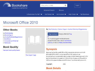 Thumbnail for Microsoft Office 2010 resource