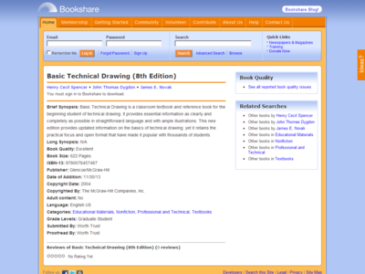 Thumbnail for Basic Technical Drawing (8th Edition) resource