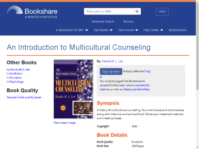 Thumbnail for An Introduction to Multicultural Counseling resource