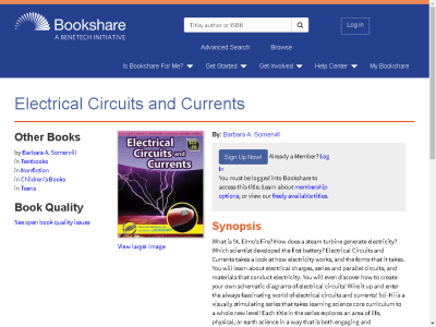 Thumbnail for Electrical Circuits and Currents resource