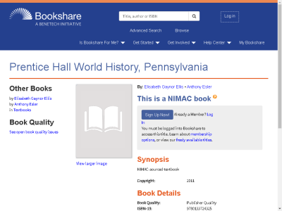 Thumbnail for Prentice Hall World History, Pennsylvania resource