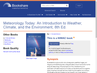 Thumbnail for Meteorology Today: An Introduction to Weather, Climate, and the Environment resource