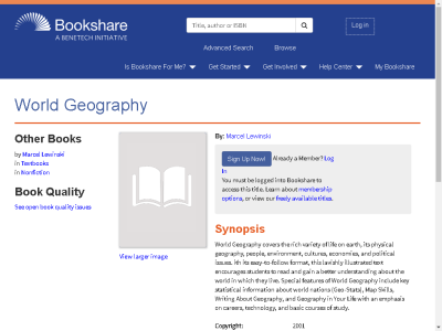 Thumbnail for World Geography resource