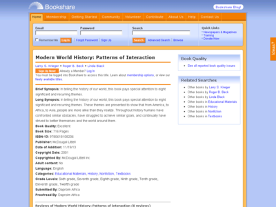 Thumbnail for Modern World History: Patterns of Interaction resource