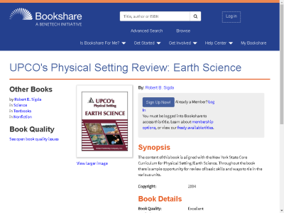 Thumbnail for UPCO's Physical Setting Review: Earth Science resource