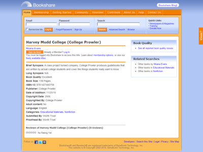 Thumbnail for Harvey Mudd College (College Prowler) resource