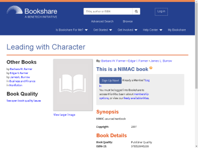 Thumbnail for Leading with Character resource