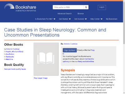 Thumbnail for Case Studies in Sleep Neurology: Common and Uncommon Presentations resource