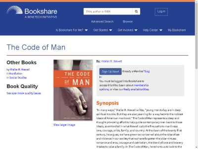 Thumbnail for The Code of Man resource