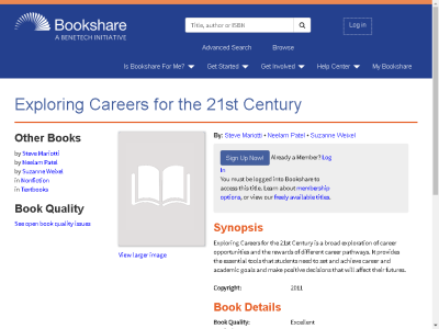 Thumbnail for Exploring Careers for the 21st Century resource