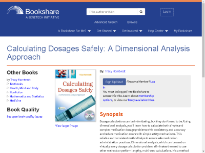 Thumbnail for Calculating Dosages Safely: A Dimensional Analysis Approach resource