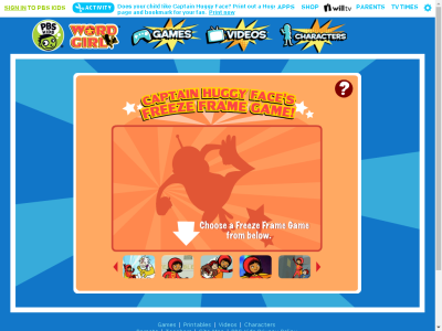 Thumbnail for Word Girl:  Freeze Frame resource