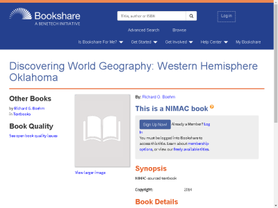 Thumbnail for Discovering World Geography: Western Hemisphere Oklahoma resource