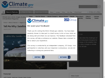 Thumbnail for Why Does Satellite Climate Data Matter? resource