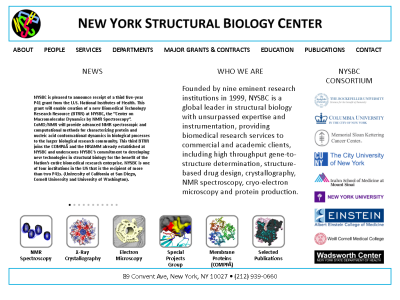 Thumbnail for New York Structural Biology Center resource