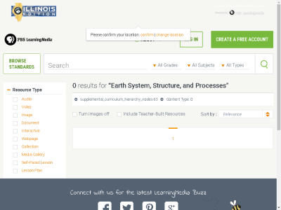 Thumbnail for Teachers' Domain: Earth System, Structure, and Processes resource