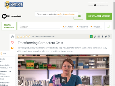 Thumbnail for Transforming Competent Cells resource