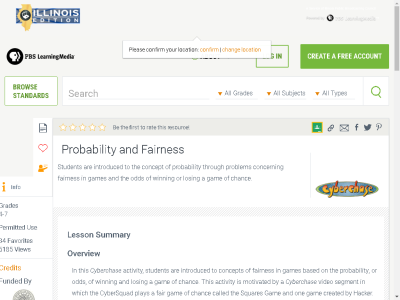Thumbnail for Probability and Fairness resource