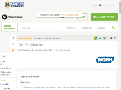 Thumbnail for Cell Replication resource