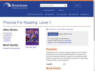 Thumbnail for Phonics For Reading: Level 1 resource