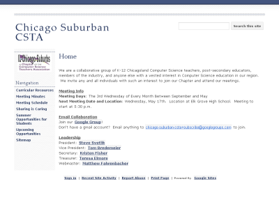 Thumbnail for Chicago Suburban CSTA resource