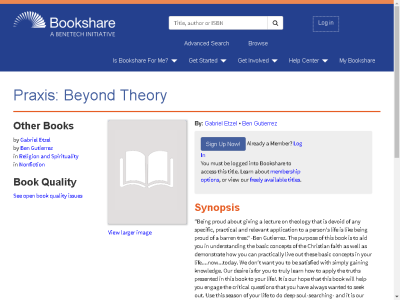 Thumbnail for Praxis: Beyond Theory resource