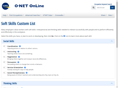 Thumbnail for O*NET: Skills Search resource