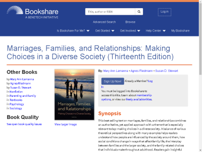 Thumbnail for Marriages, Families, and Relationships: Making Choices in a Diverse Society (Thirteenth Edition) resource