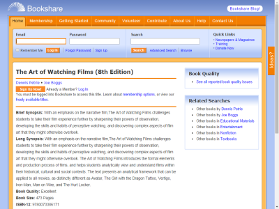 Thumbnail for The Art of Watching Films (8th Edition) resource