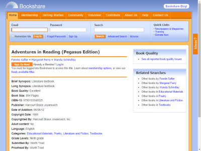 Thumbnail for Adventures in Reading (Pegasus Edition) resource