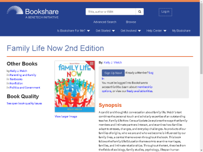 Thumbnail for Family Life Now: Census Update, 2nd Edition resource